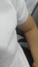 匆蒙白色襯衫女短袖夏季職業(yè)裝日常通勤V領(lǐng)免燙透氣商務(wù)面試工服修身 曬單實(shí)拍圖