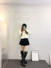 DAPHNE達芙妮棕色長(cháng)筒靴女2025秋季新款厚底中筒西部騎士靴堆堆褲管靴子 黑色 37 曬單實(shí)拍圖