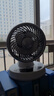 VCJ【德國品牌】空氣循環(huán)扇電風(fēng)扇家用臺式桌面節(jié)能輕音 機(jī)械旋鈕可搖頭3m線 DQ19R 曬單實(shí)拍圖