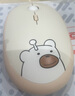 GEEZER Hello bear 無線復(fù)古朋克鍵鼠套裝 可愛辦公鍵鼠套裝 鼠標(biāo) 電腦鍵盤 筆記本鍵盤 奶茶色 曬單實拍圖