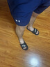 安德瑪（Under Armour）速干運動短褲男女夏季薄款吸濕排汗健身透氣訓練跑步五分褲 2XL 曬單實拍圖