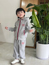 mlgt kids童裝女童秋裝套裝春秋季新款兒童外套女孩寶寶洋氣運動(dòng)衣服 紅色 120 曬單實(shí)拍圖