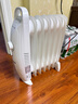 卡帝亞（KADEER）油汀取暖器家用省電電熱油丁小型迷你電暖器全屋速熱電熱器加寬防燙電暖氣片辦公室烤火爐 白色7片 曬單實(shí)拍圖