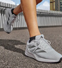 adidas DURAMO RC訓練備賽輕盈體測跑鞋男女阿迪達斯官方   白色/黑色   40 曬單實(shí)拍圖