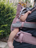 BabyBjorn瑞典品牌進(jìn)口透氣嬰幼兒背帶抱娃神器Harmony背帶0-3歲 達(dá)斯丁粉 曬單實(shí)拍圖