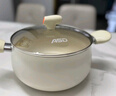 愛仕達（ASD）湯鍋晶石不粘蒸煮鍋陶瓷小奶鍋24CM輔食鍋T10-Z 曬單實拍圖