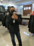 雅鹿潮流男士羽絨服冬季新款加厚中長(cháng)款連帽保暖冬裝時(shí)尚漸變休閑外套 迷彩色 2XL 185 曬單實(shí)拍圖