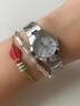 卡西歐（CASIO）手表女士指針系列防水時尚簡約小巧鋼帶石英學(xué)生考試表送女友禮物 鋼帶LTP-1241D-2A 曬單實拍圖