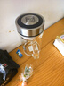 希諾單層玻璃杯2025新款帶手柄把手大容量辦公室泡茶杯水杯防燙杯子 600ML單層X(jué)N-6022 曬單實(shí)拍圖