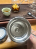 器態(tài)純鈦保溫杯雙層男士辦公泡茶杯養生鈦杯便攜高檔商務(wù)禮品水杯定制 曜石黑 曬單實(shí)拍圖