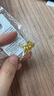 周六福（ZLF）  18K金項鏈彩金項鏈女鎖骨星光鏈素鏈 K黃-40+5cm可調(diào)節(jié)（0.8-1g) 升級版 曬單實拍圖
