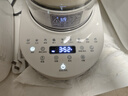 摩飛電器（Morphyrichards）低音破壁機 家用加熱豆漿機 多功能預約定時(shí)榨汁攪拌機果汁機 雙層隔音嬰兒輔食機MR8202PLUS版白 曬單實(shí)拍圖