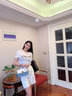 喬思圖（JOSITU）生日禮物送女友輕奢女士包包女包斜挎單肩包時(shí)尚小方包 Q2993.藍(lán)白(精美禮盒) 曬單實(shí)拍圖