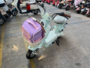 雅迪（yadea）C50冠能新國標(biāo)可愛電動自行車長續(xù)航電動車48V24Ah鋰電電池通勤代步智能車男女電瓶車千代綠 曬單實拍圖
