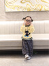 LUSON小o爸女?huà)胪?女寶寶衛(wèi)衣秋裝套裝2025秋季新款嬰兒洋氣卡通長(zhǎng)袖 曬單實(shí)拍圖
