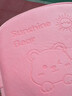 理沙星樹(shù)高端品質(zhì)幼兒園坐墊教室小椅子靠墊屁股墊寶寶板凳可定制兒童學(xué)生 粉色陽(yáng)光小熊【刻：姓名/班級】 雙卡扣25*25cm【幼兒園專(zhuān)用】 曬單實(shí)拍圖