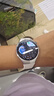 華為（HUAWEI）手表WATCH 5【咨詢(xún)享優(yōu)惠】智能運動(dòng)健康eSIM獨立通話(huà)血氧呼吸體溫監測風(fēng)險評估男女士朋友4Pro 42mm金星白丨白色素皮復合表帶【皮表帶+貼膜】 曬單實(shí)拍圖