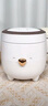 美的（Midea）【國(guó)家補(bǔ)貼】電飯煲小型家用迷你小容量 1-2人微壓電飯煲 電飯鍋 宿舍旅行小型電煮鍋一鍵操作 【不易粘內(nèi)膽】 1.2L 香甜Q彈飯 曬單實(shí)拍圖