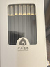 千年戀木高檔合金筷子抗菌防滑防霉高檔家用酒店餐具耐高溫10雙裝 hjk0125 曬單實(shí)拍圖