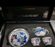 蘇氏陶瓷（SUSHI CERAMICS）鎏銀國禮牡丹壺茶具套裝非遺傳承人鄭文強作品1壺2杯念兮堂J0939 曬單實(shí)拍圖