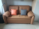 珀梓大象耳朵沙發(fā)床一體兩用2025新款中古風(fēng)小戶(hù)型客廳書(shū)房可折疊儲物 外徑1.72米升級手機支架+儲物箱 椰棕+乳膠款【納帕真皮】 曬單實(shí)拍圖