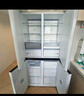 美的（Midea）首創(chuàng  )45cm超薄嵌入餐邊柜家用客廳冰箱左餐右廚大容量底部散熱十字四開(kāi)門(mén)國家補貼BCD-427WUSGPZM 曬單實(shí)拍圖