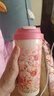 霸王茶姬（CHAGEE）一摁即開(kāi)保溫杯咖啡杯316L不銹鋼內(nèi)膽便攜七夕情人節(jié)禮物一騎紅塵 曬單實(shí)拍圖