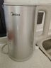 美的（Midea）電熱水壺燒水壺 316L食品級不銹鋼內膽 1500W功率0涂層電水壺 內外雙鋼 1.7L大容量MK-SHM1730-PRO 曬單實(shí)拍圖