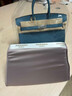 適用于愛(ài)馬仕Bk鉑金包Birkin25/30/35包撐內(nèi)枕頭防變形神器內(nèi)撐 風(fēng)信紫 birkin25專(zhuān)用包撐 曬單實(shí)拍圖