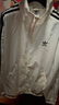 adidas情侶款復(fù)古風(fēng)梭織立領(lǐng)夾克外套男女阿迪達(dá)斯官方三葉草 亮白 XL 曬單實(shí)拍圖
