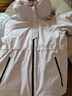 波司登（BOSIDENG）【反季】冬季羽絨服鵝絨女款短款連帽新國標90絨商場同款寬松外套 【店長推薦】黎明紫6248 XS 155/80A 曬單實拍圖