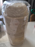 云蕾一次性碗圓形飯盒帶蓋打包盒湯飯可降解玉米淀粉餐具350ml*50只 曬單實拍圖