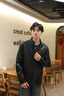 海瀾之家（HLA）皮衣夾克男輕商務(wù)時(shí)尚皮夾克25秋季新PU商務(wù)通勤順滑機車(chē)外套男 黑色7D 【經(jīng)典立領(lǐng)】 XL 180/96A 推薦151~164斤 曬單實(shí)拍圖
