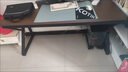 顧家家居電腦桌家用書房臺(tái)式電競(jìng)桌子工作臺(tái)移動(dòng)辦公桌簡(jiǎn)易寫字桌學(xué)生書桌 K型加固【胡桃木色】120CM包安裝 曬單實(shí)拍圖