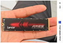雷克沙（Lexar）4TB SSD固態(tài)硬盤(pán) ARES 戰神系列 M.2接口(NVMe協(xié)議) PCIe 4.0x4 讀速7400MB/s TLC顆粒 游戲裝機 曬單實(shí)拍圖