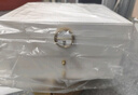八海鳥首飾收納盒帶鎖黃金耳環(huán)項鏈手飾品高檔精致多層珠寶盒七夕情人節(jié) 曬單實拍圖