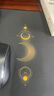 AOC電競游戲長(cháng)款鼠標墊超大號800*400*4mm加厚鎖邊辦公鍵盤(pán)電腦書(shū)桌墊M172星月黑色 曬單實(shí)拍圖