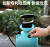 得力（deli）手動氣壓式噴霧器5L 消毒滅蚊打農(nóng)藥 高壓噴壺大容量園藝澆花洗車 曬單實拍圖