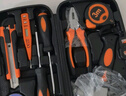 綠林（GREENER）9件套 家用工具箱套裝電工五金工具螺絲刀維修鉗子卷尺組合包 曬單實拍圖
