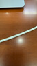 貝爾金（BELKIN）蘋果數(shù)據(jù)線 PD快充 Type-C轉(zhuǎn)Lightning充電線 MFi認(rèn)證 iPhone手機(jī)充電線 1米白色編織 CAA004 曬單實(shí)拍圖