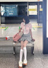 微光里韓系JK制服學(xué)院風(fēng)套裝純欲女高校供設(shè)計感甜美粉襯衫灰百褶裙兩件 粉色襯衫＋灰色百褶裙 M 曬單實拍圖