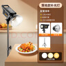 紀(jì)曼圖美食補(bǔ)光燈直播菜品珠寶美甲視頻拍攝LED攝影燈廚房拍照柔光打光燈 曬單實(shí)拍圖