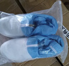 seagebel 希潔貝爾 防靜電安全鞋 安全防砸鞋 防砸高筒靴 無(wú)塵安全鞋 包鋼頭鞋 藍色（條紋筒） 41碼 曬單實(shí)拍圖
