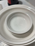 利尼恩陶瓷餐具套裝純色北歐簡(jiǎn)約風(fēng)奶咖系列釉下彩22件套碗碟套裝 曬單實(shí)拍圖