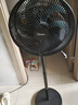 美的（Midea）【超級(jí)單品】七葉輕音立式電風(fēng)扇家用柔風(fēng)落地扇臺(tái)式桌面小型風(fēng)扇大風(fēng)量節(jié)能搖頭宿舍電扇 SAF30AB 曬單實(shí)拍圖
