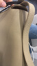 拉菲斯汀頭層牛皮包包女2025新款真皮通勤包單肩斜挎手提飯盒包 622219 【頭層牛皮】【小號】大象灰 曬單實(shí)拍圖