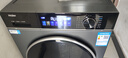 海爾（Haier）滾筒洗衣機(jī)10公斤大容量智能直驅(qū)變頻電機(jī)全自動(dòng)家用超薄嵌入式初色BD527H官方旗艦店一級(jí)能耗靜音 晶彩觸屏+直驅(qū)變頻+巴氏除菌+智能投放 曬單實(shí)拍圖
