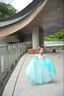 PureShare蓬紗館 美人魚公主裙女童夏季兒童連衣裙2025新款禮服夏 冰淇淋人魚公主裙 贈(zèng)同款發(fā)飾 130 曬單實(shí)拍圖