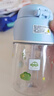 膳魔師（THERMOS）兒童水杯吸管杯帶杯套暢吸便攜學(xué)生水杯幼兒園水杯上學(xué)清透杯BBST 曬單實拍圖