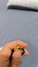 金至尊（3D-GOLD)黃金戒指999足金古法戒指莫比烏斯環(huán)戒指送女友七夕禮物計價 13號-金重1.63克 曬單實拍圖